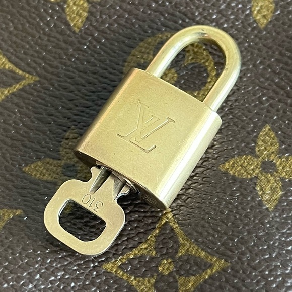 Authentic Louis Vuitton Lockset/ lock and key/ padlock #310 - Picture 1 of 4